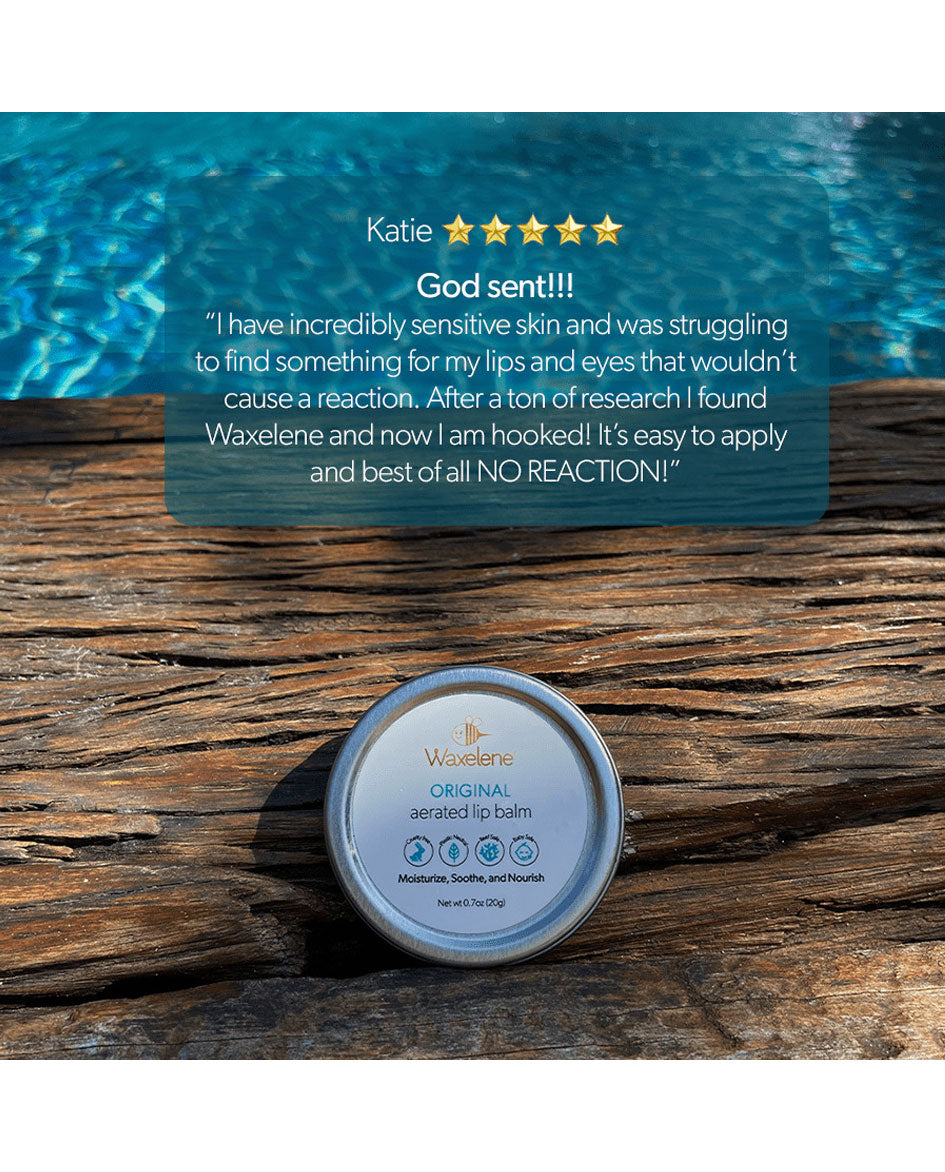 Waxelene aerated lip balm original 20g